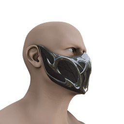 SUB ZERO MASK MORTAL KOMBAT 1 3d model
