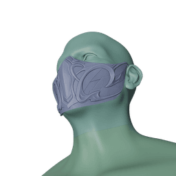 SUB ZERO MASK MORTAL KOMBAT 1 3d model