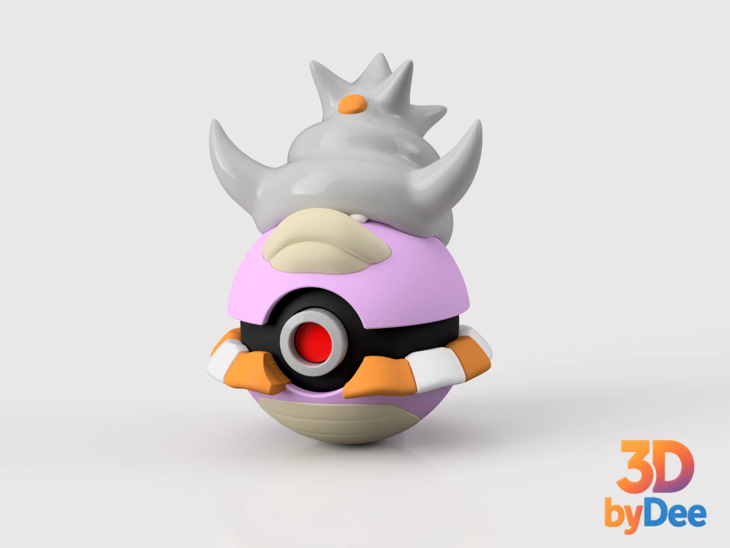 Slowking Poke ball 3d model