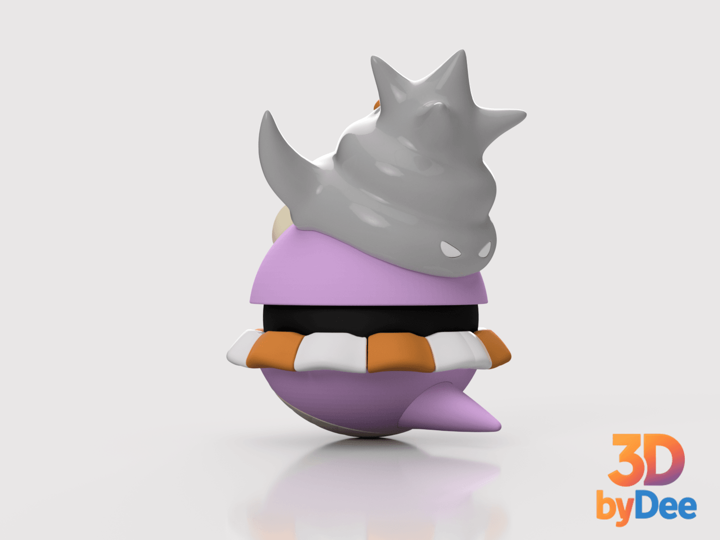 Slowking Poke ball 3d model