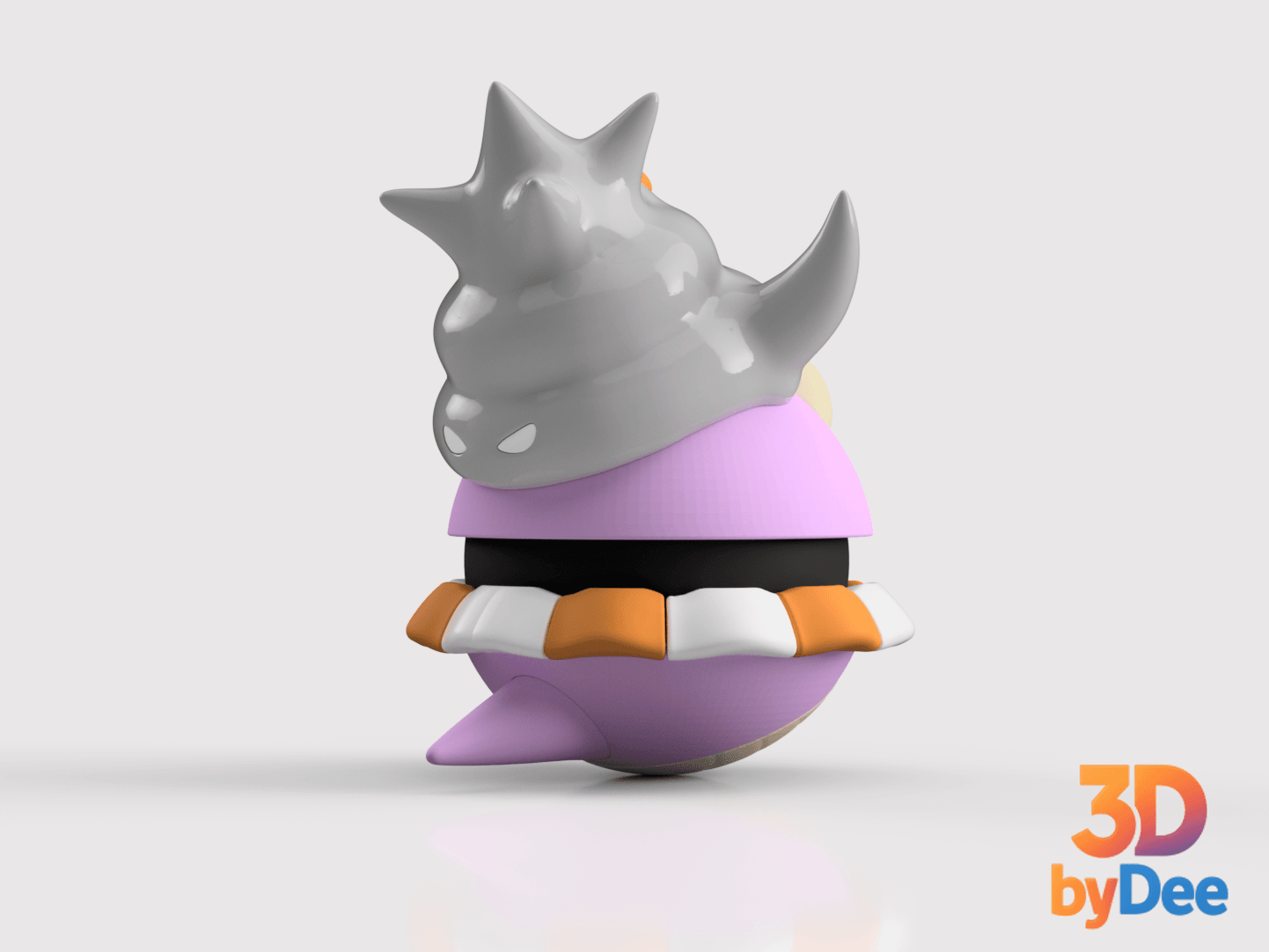 Slowking Poke ball 3d model