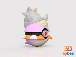 Slowking Poke ball 3d model