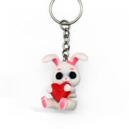 Bunny Keychain & Flexy Figurine - No supports 3d model