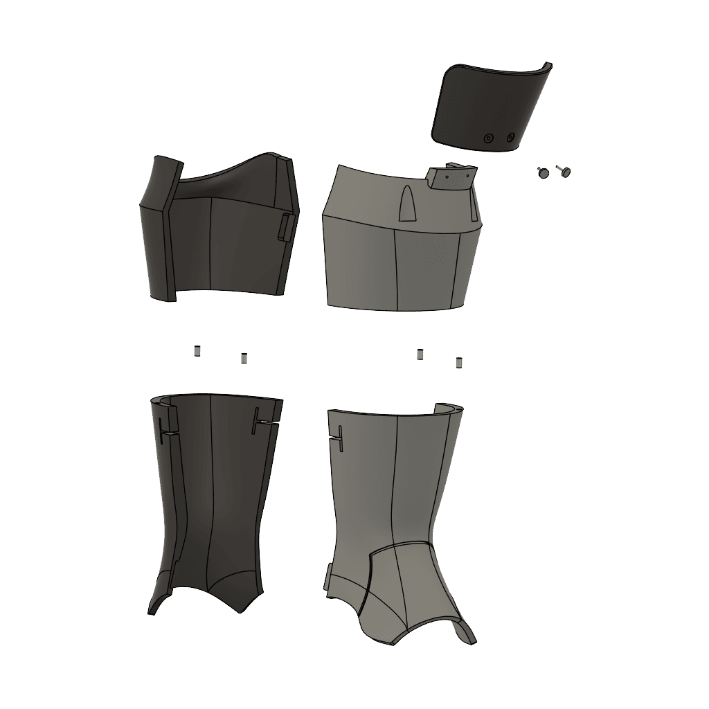 Secret Service Armour - Fallout 3d model
