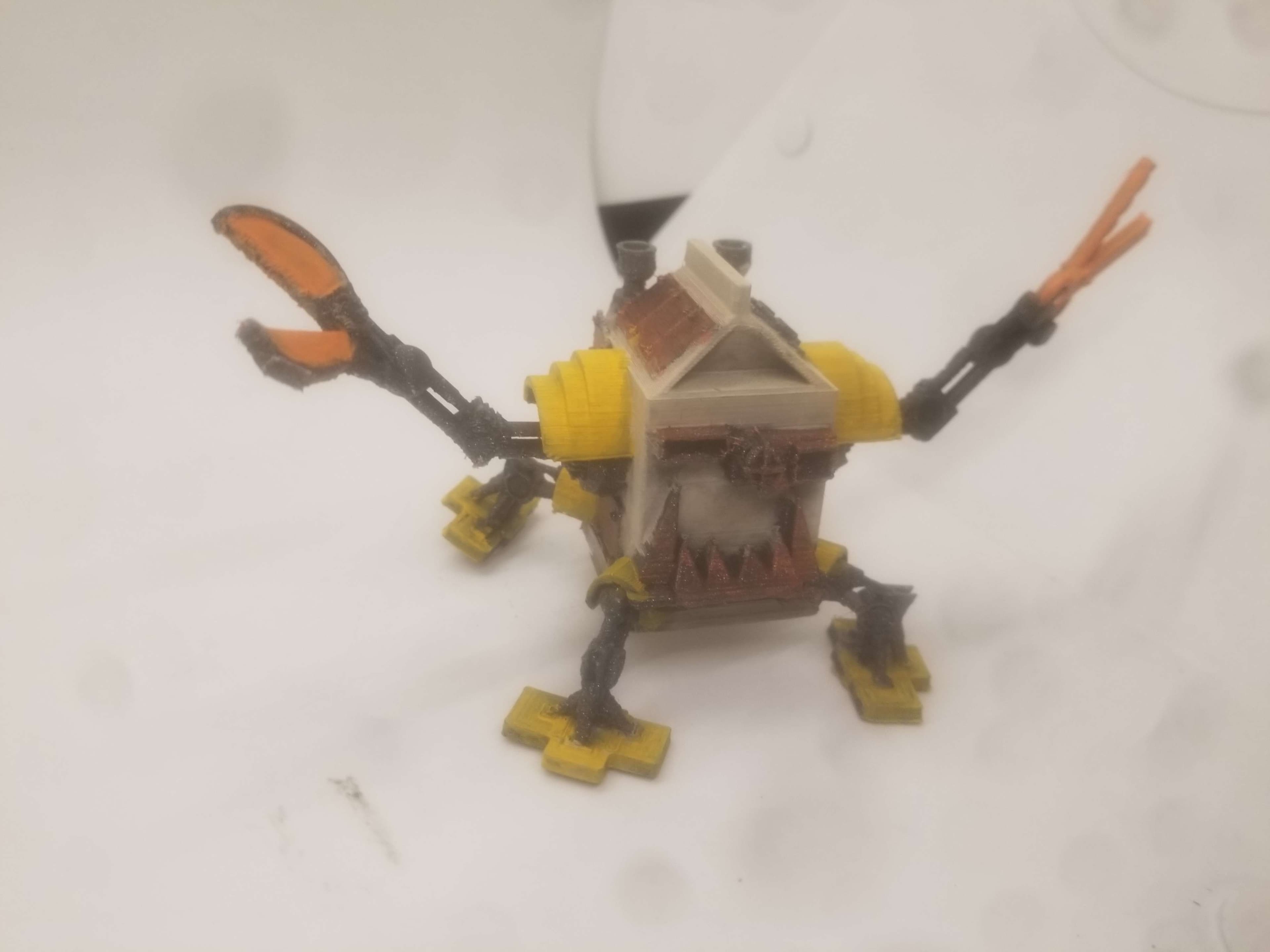 FHW: Oxchan Utility Bot Milk Carton Crusher Can 3d model
