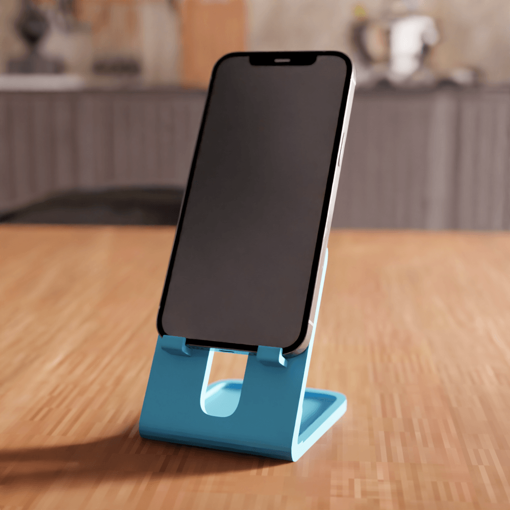 Desktop Smartphone Stand Holder 3d model