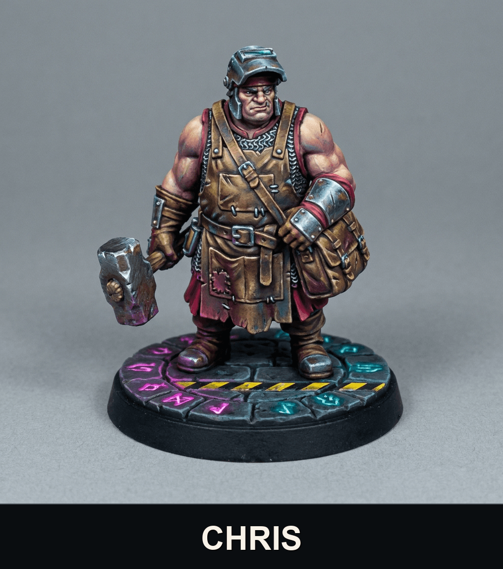 Iris and Orin - Chris STL - DCC Reimagined as 5e-Compatible Characters 3d model