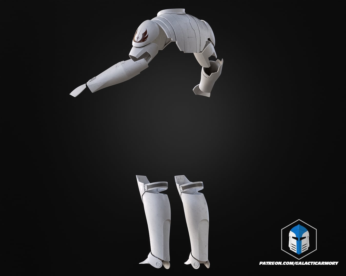 General Kenobi Armor - 3D Print Files 3d model