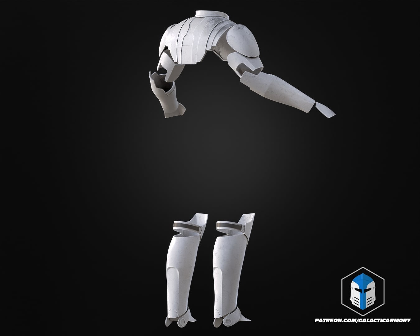 General Kenobi Armor - 3D Print Files 3d model