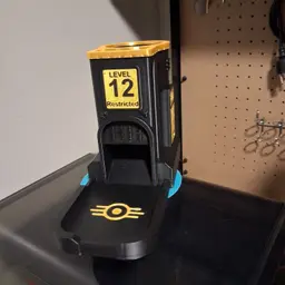 Fallout Dice Tower Can Holder 3d model
