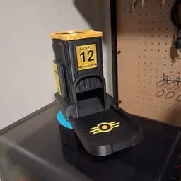 Fallout Dice Tower Can Holder 3d model