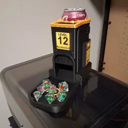 Fallout Dice Tower Can Holder 3d model