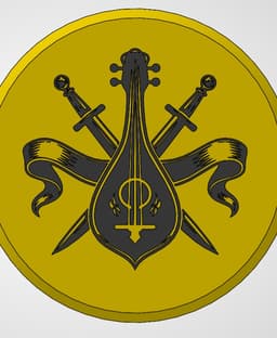 Bard Dice Container And Tray Threaded 3d model
