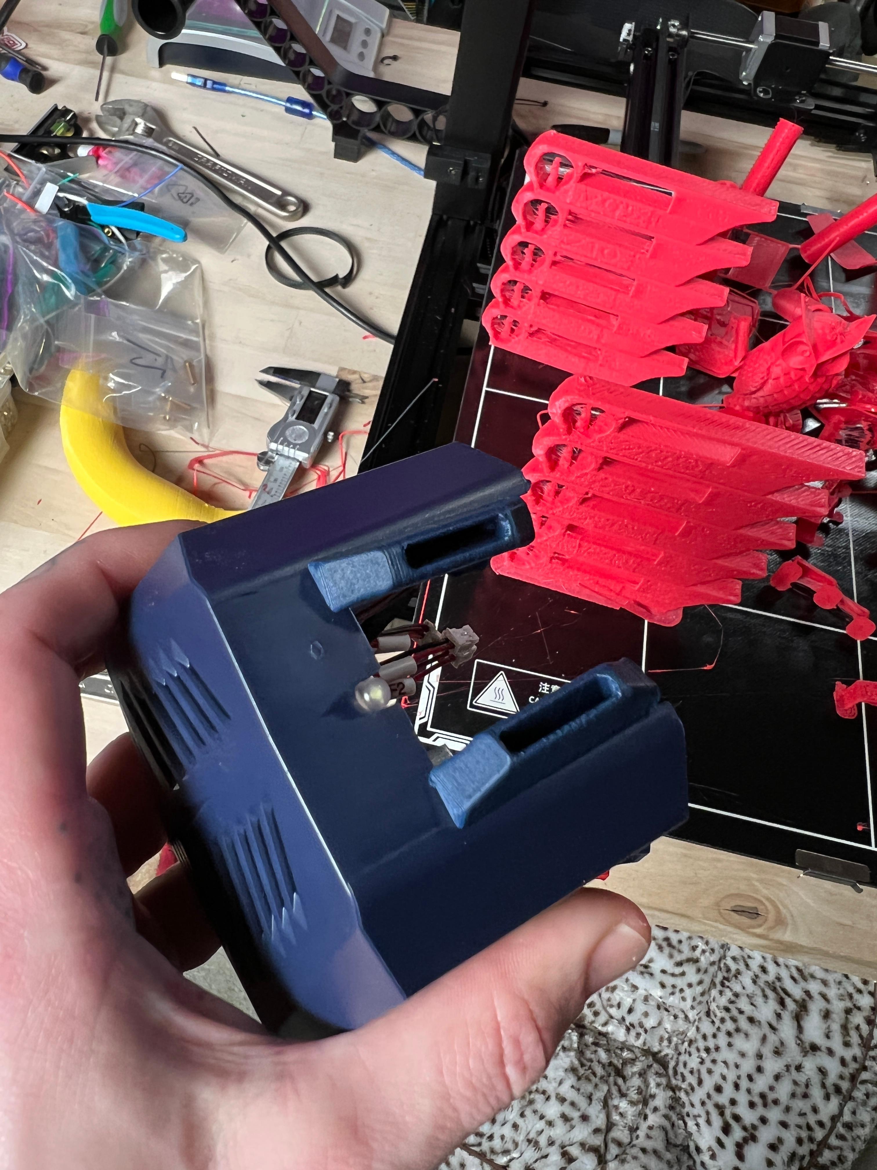 Anycubic Vyper & Kobra Max Part Cooling Duct UPGRADE! - Improved print quality 3d model