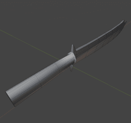 Cutlass v2 3d model