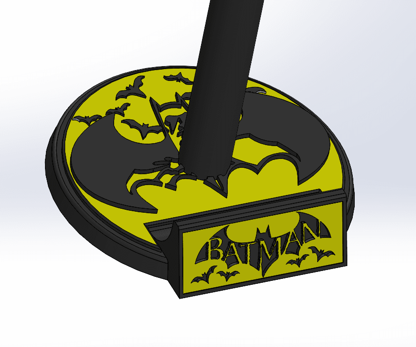 Helmet Stand Modular 3d model