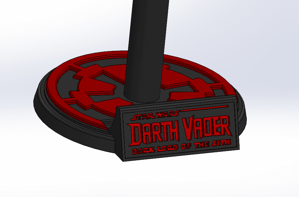Helmet Stand Modular 3d model