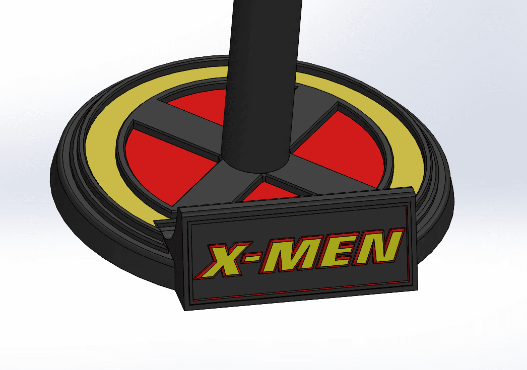 Helmet Stand Modular 3d model