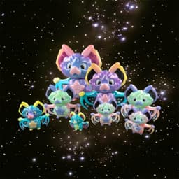 Edgar and Celeste Bat Sprites 3d model