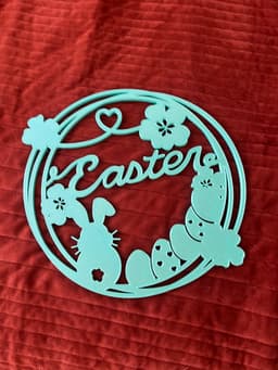 Easter Wreath 3d model