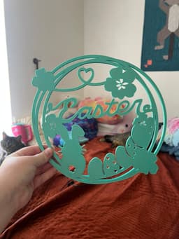 Easter Wreath 3d model