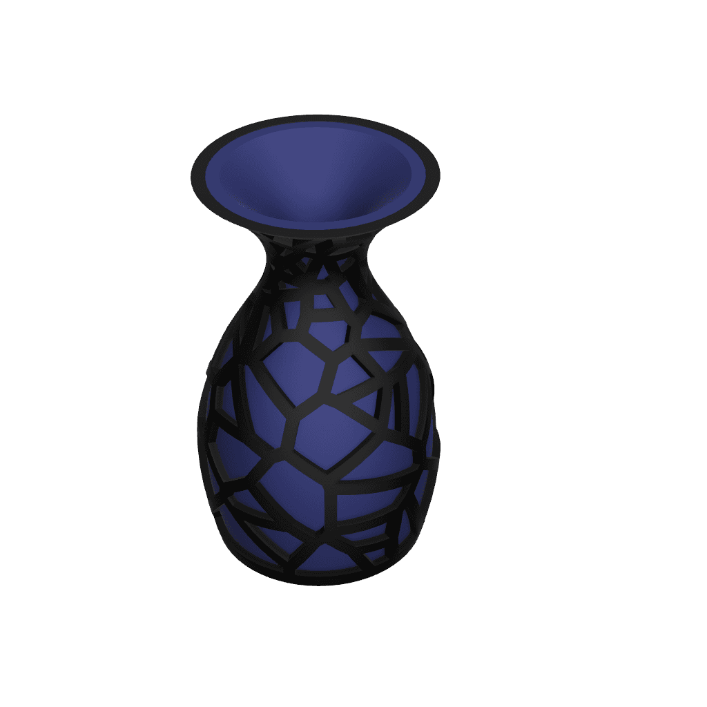 Webbed Vase 3d model