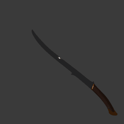 Elvish Sword v2 3d model