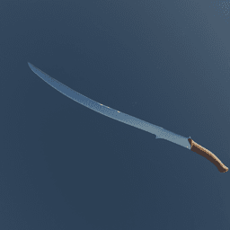 Elvish Sword v2 3d model