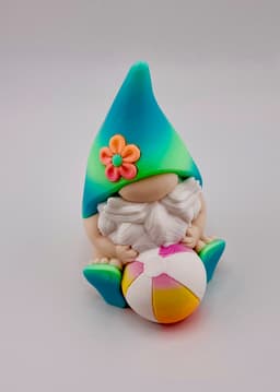Beach Vibe Gnome -Beach Ball 3d model