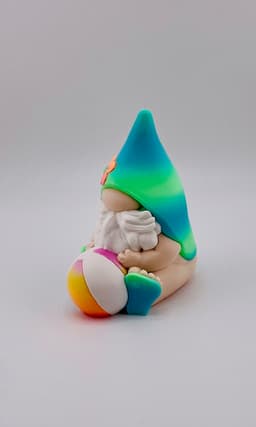 Beach Vibe Gnome -Beach Ball 3d model
