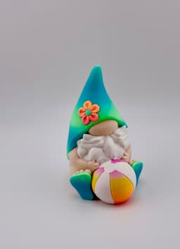 Beach Vibe Gnome -Beach Ball 3d model