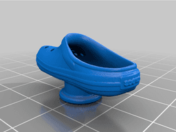 Mini crocs 3d model