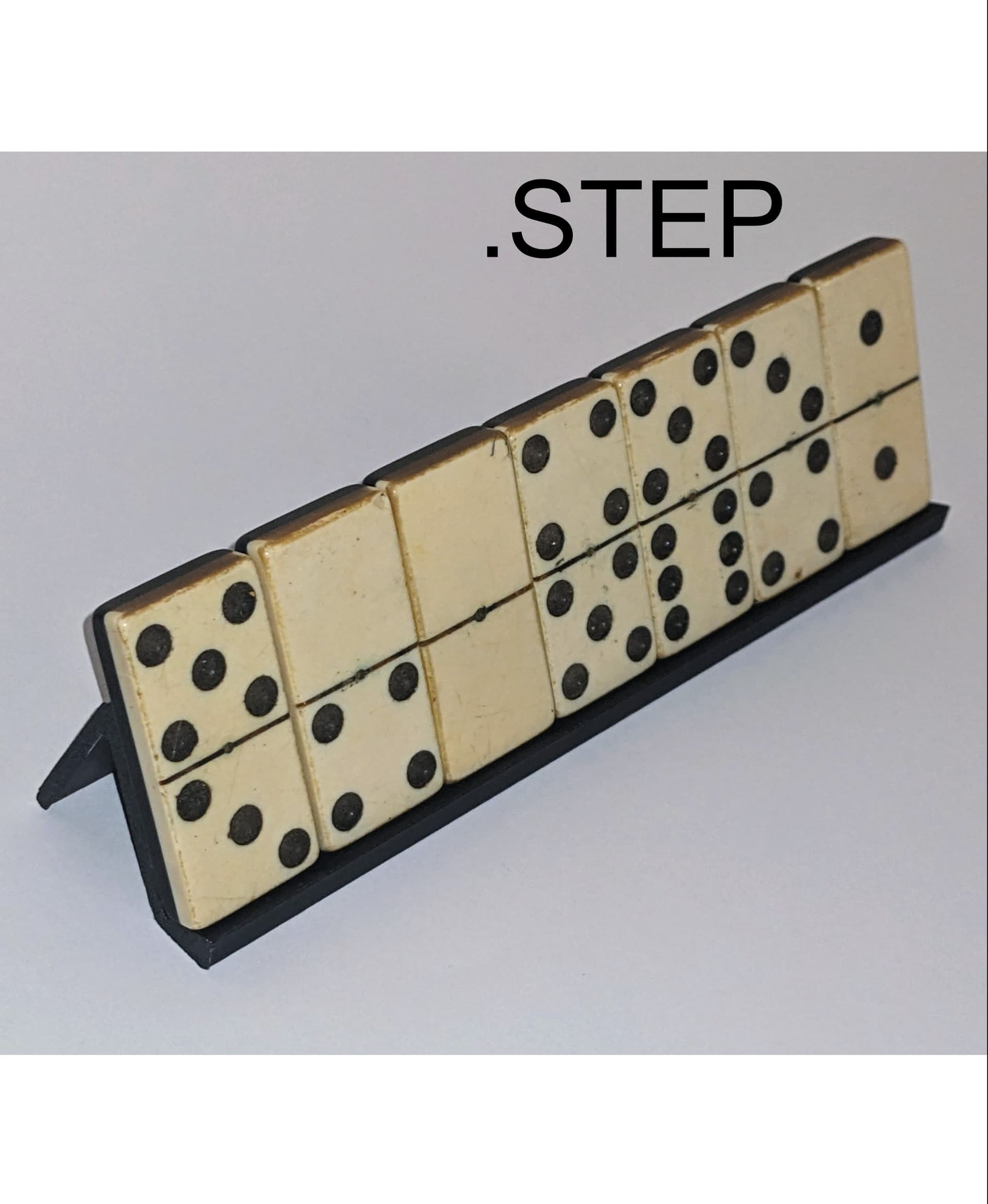 Domino Holder - domino stand - 3d model