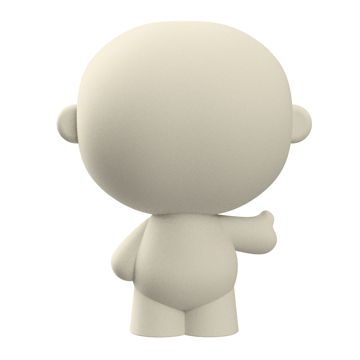 Pop Figure Self Protrait 3d model