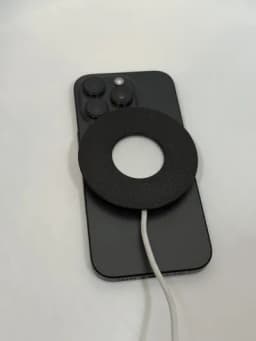 Minimalist MagSafe Holder Charger Stand 3d model