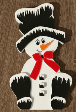 Frosty Snowman Free-standing Decor - Christmas 3d model