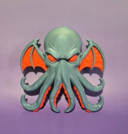 Cthulhu Wall Art 3d model