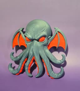 Cthulhu Wall Art 3d model