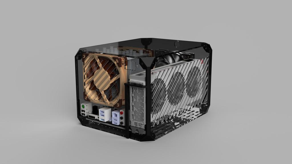 SFF Case Cube 2.0 3d model