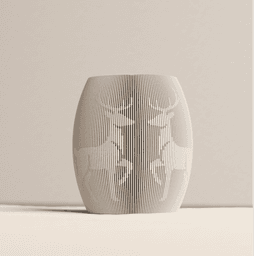 Reindeer Vase 3d model