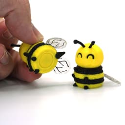 Fuzzy Bee 3d model