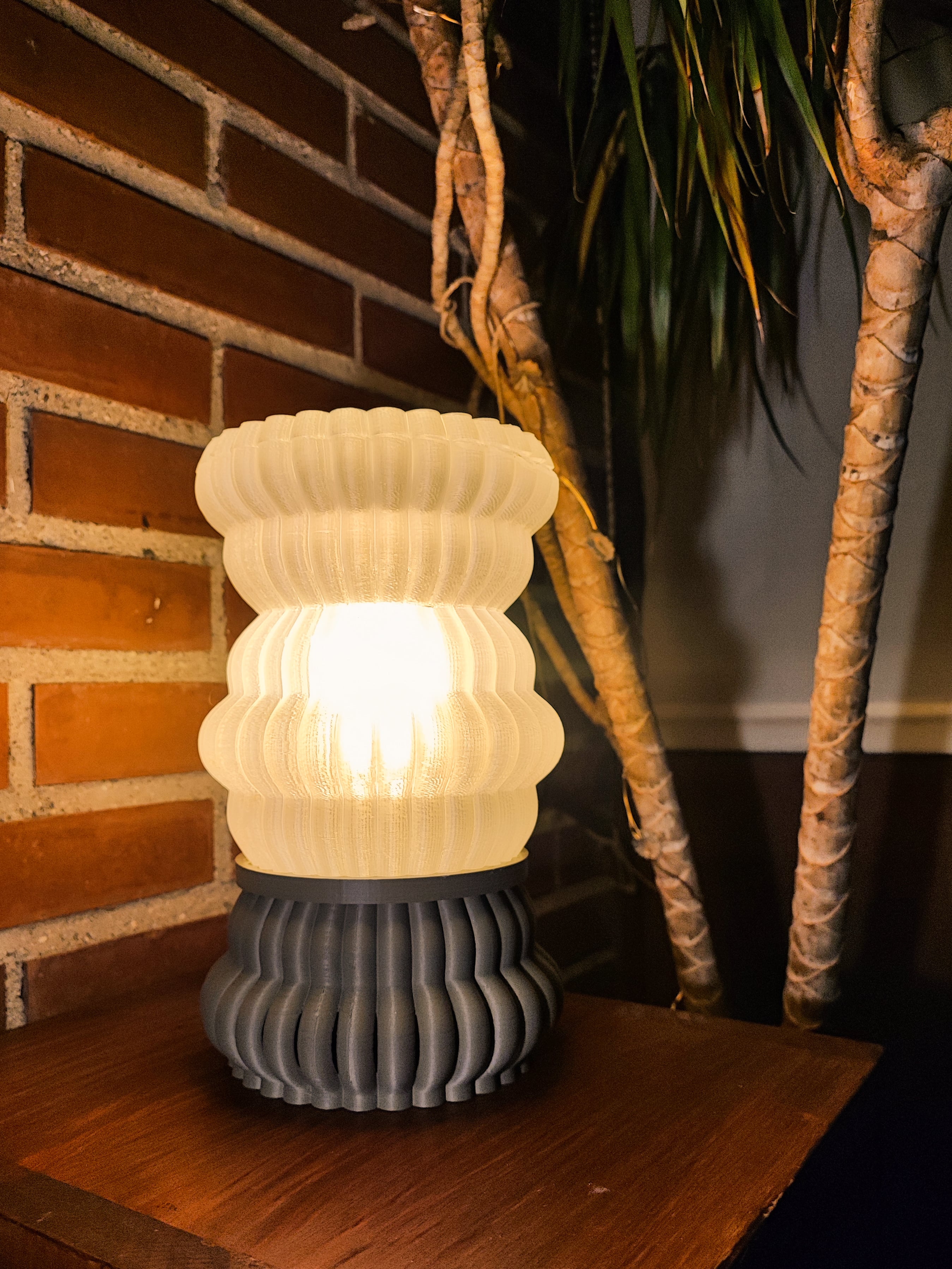 Leña lamp 3d model