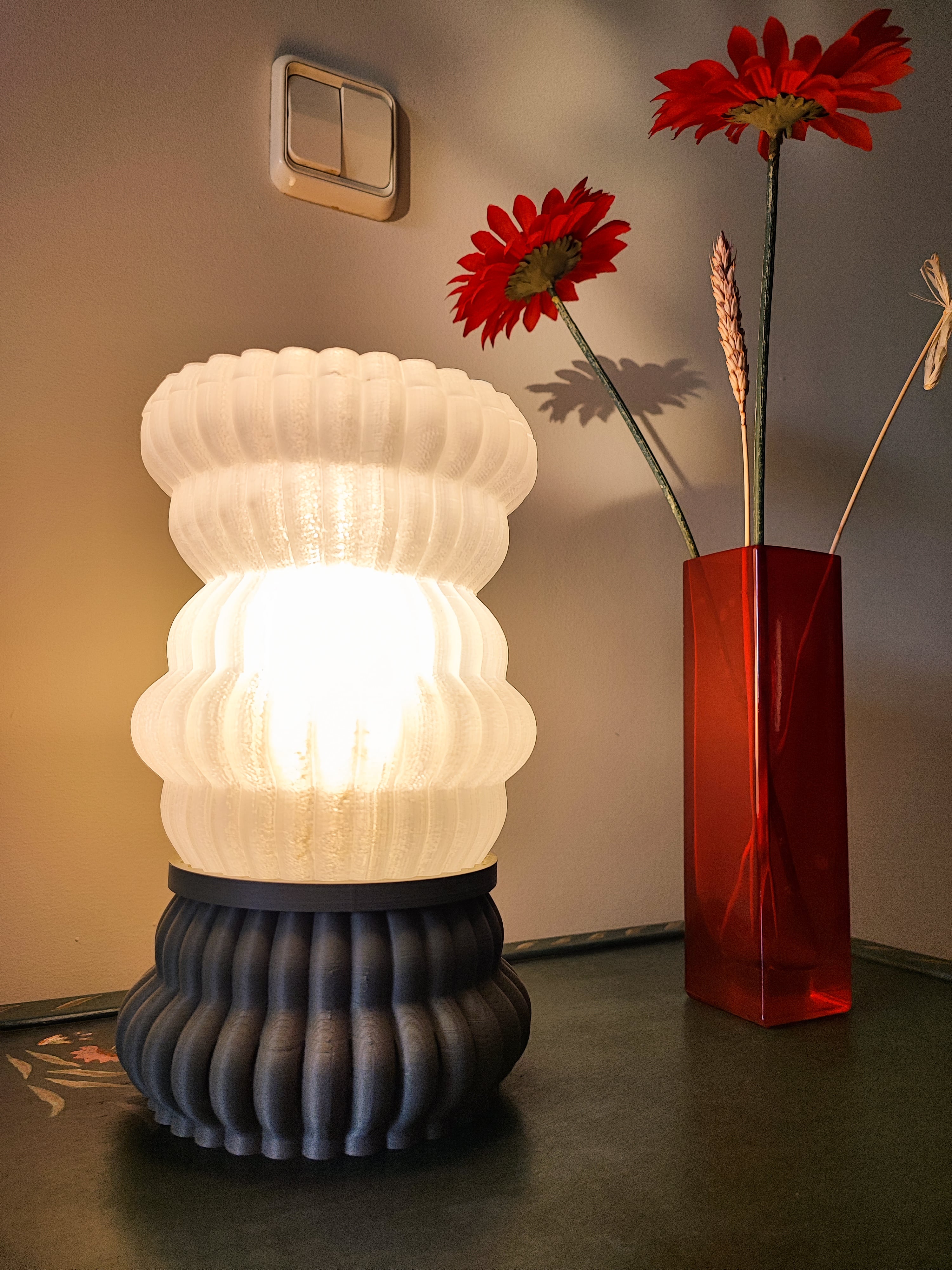 Leña lamp 3d model