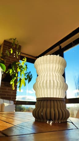 Leña lamp 3d model