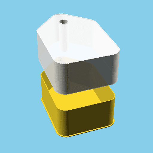 Label, nestable box (v1) 3d model