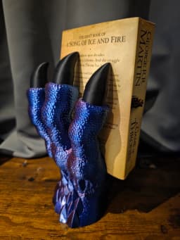 Dragon Claw Book Holder / No Supports / 3MF Included 3d model