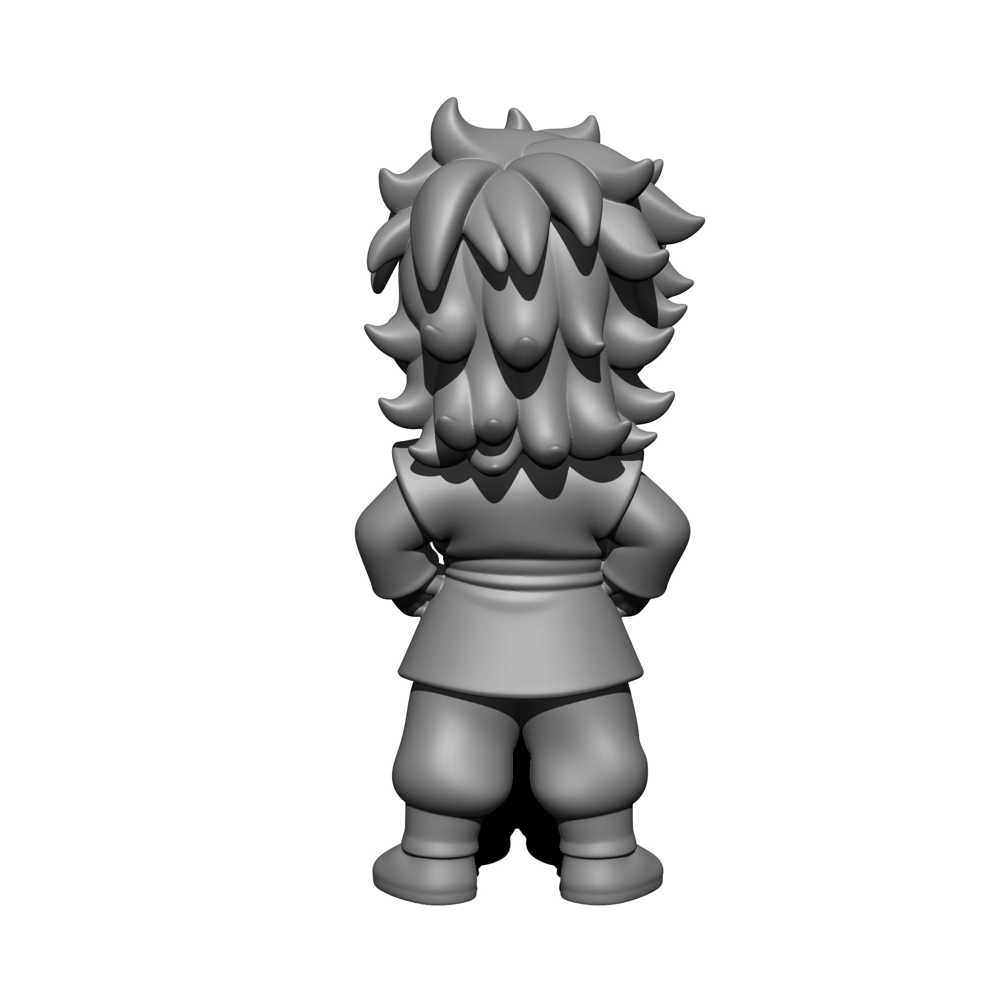 Demon Slayer Chibi Character Set – 3D Printable Collection 3d model