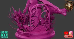 Catharella of Tundon-Mushroom Fairies 3d model