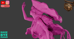 Catharella of Tundon-Mushroom Fairies 3d model