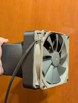 Cooler Master N400 Hi Flow Optical Bay Cooling Kit 3d model